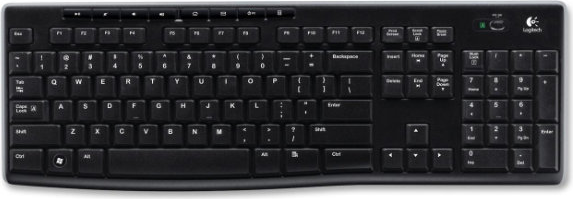 Logitech K270 Wireless Keyboard for Windows  2.4 GHz