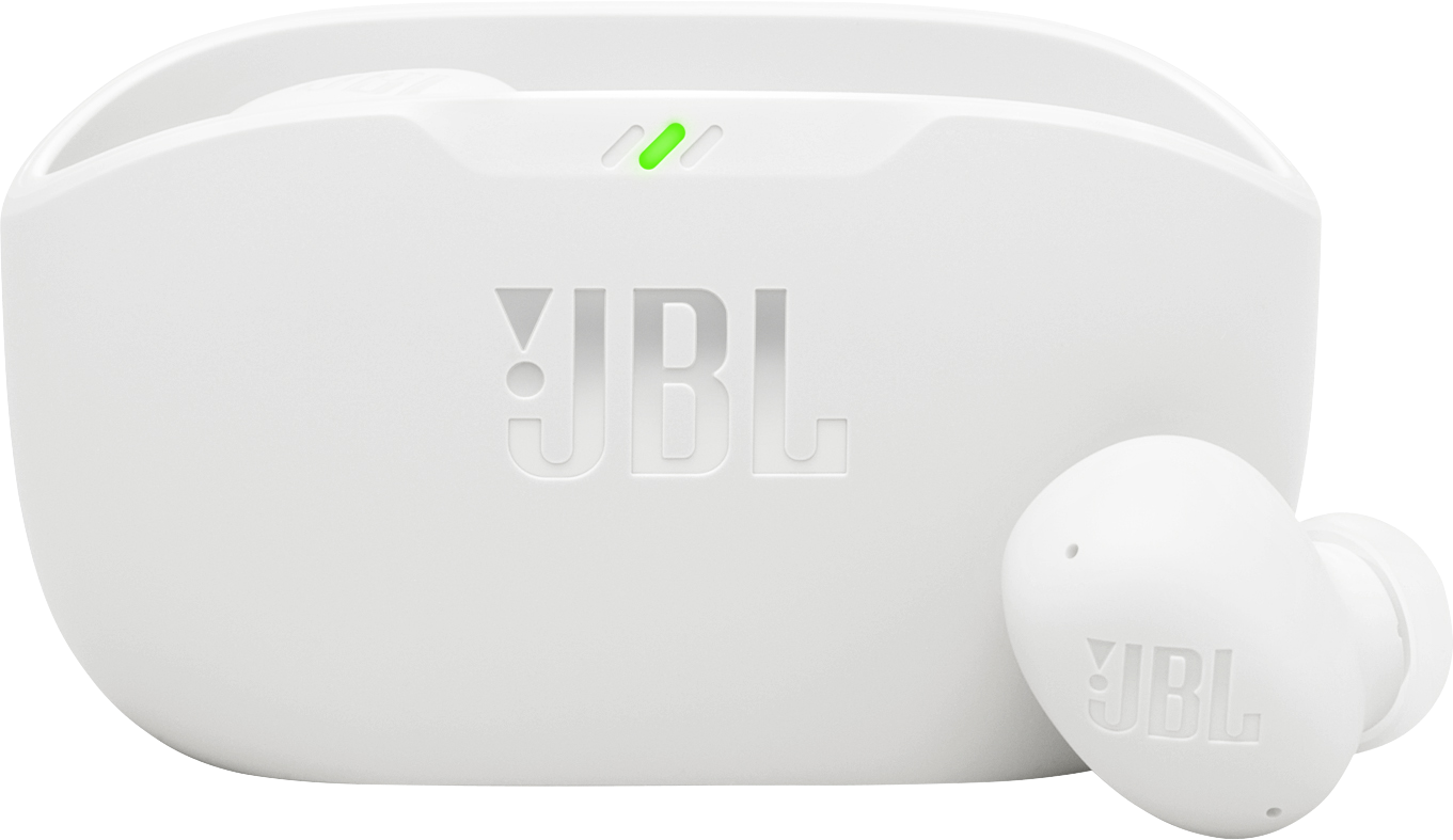 JBL Vibe Buds 2 True Wireless Earbuds, White - ONLINE ONLY