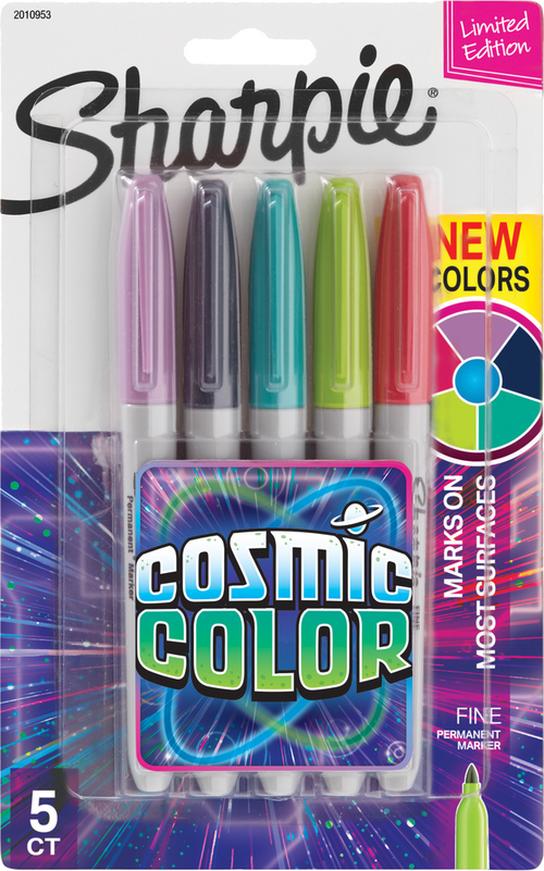 SHARPIE FINE MARKER ASSORTED 5PK
