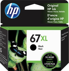 HP 67 XL BLACK INK