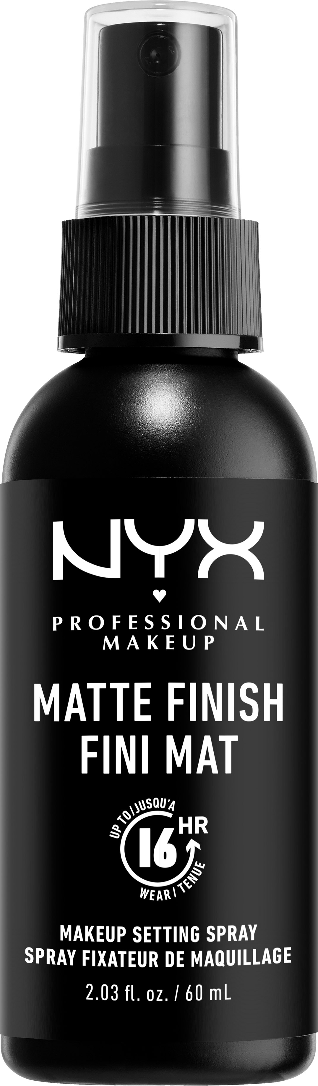NYX Professional Makeup Long Lasting Makeup Setting Spray - Matte Finish - 2.03 fl oz