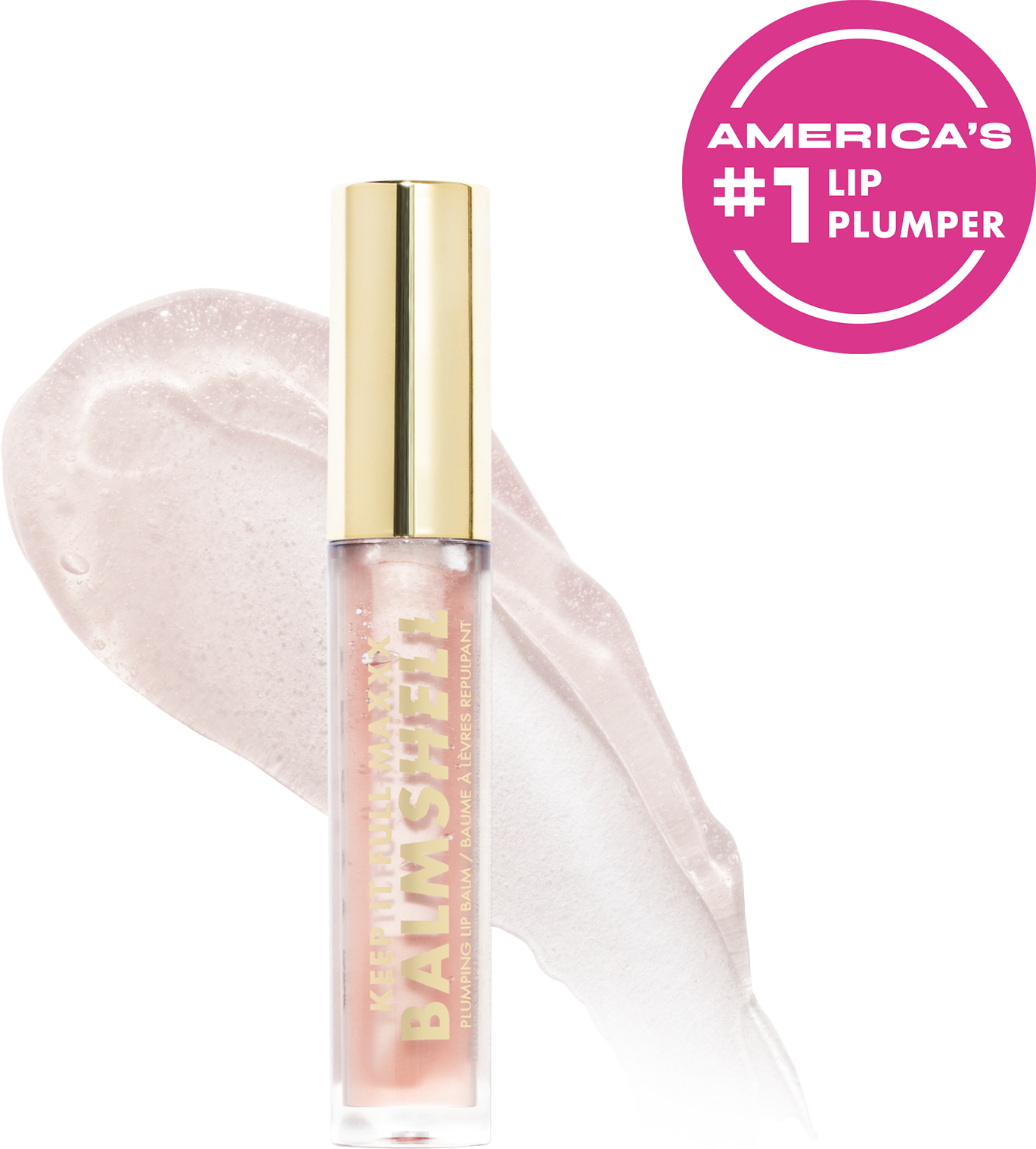 Milani Keep It Full Maxxx Balmshell Lip Plumping Balm - Light Pink - 0.15 fl oz