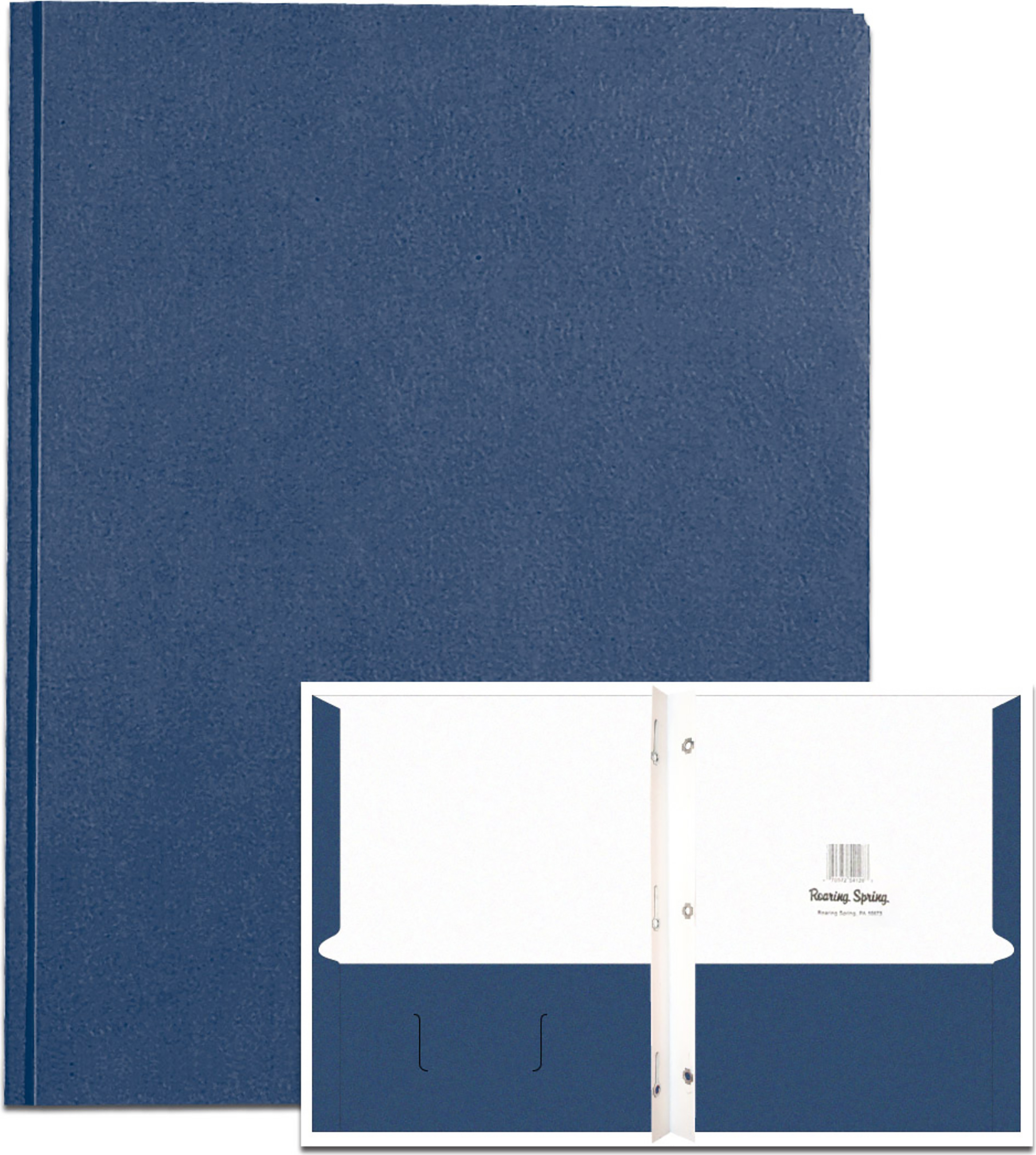 PORTFOLIO 2 POCKET 3PRONG MIDNIGHT