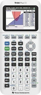 CALCULATOR TI-84 PLUS CE WHITE