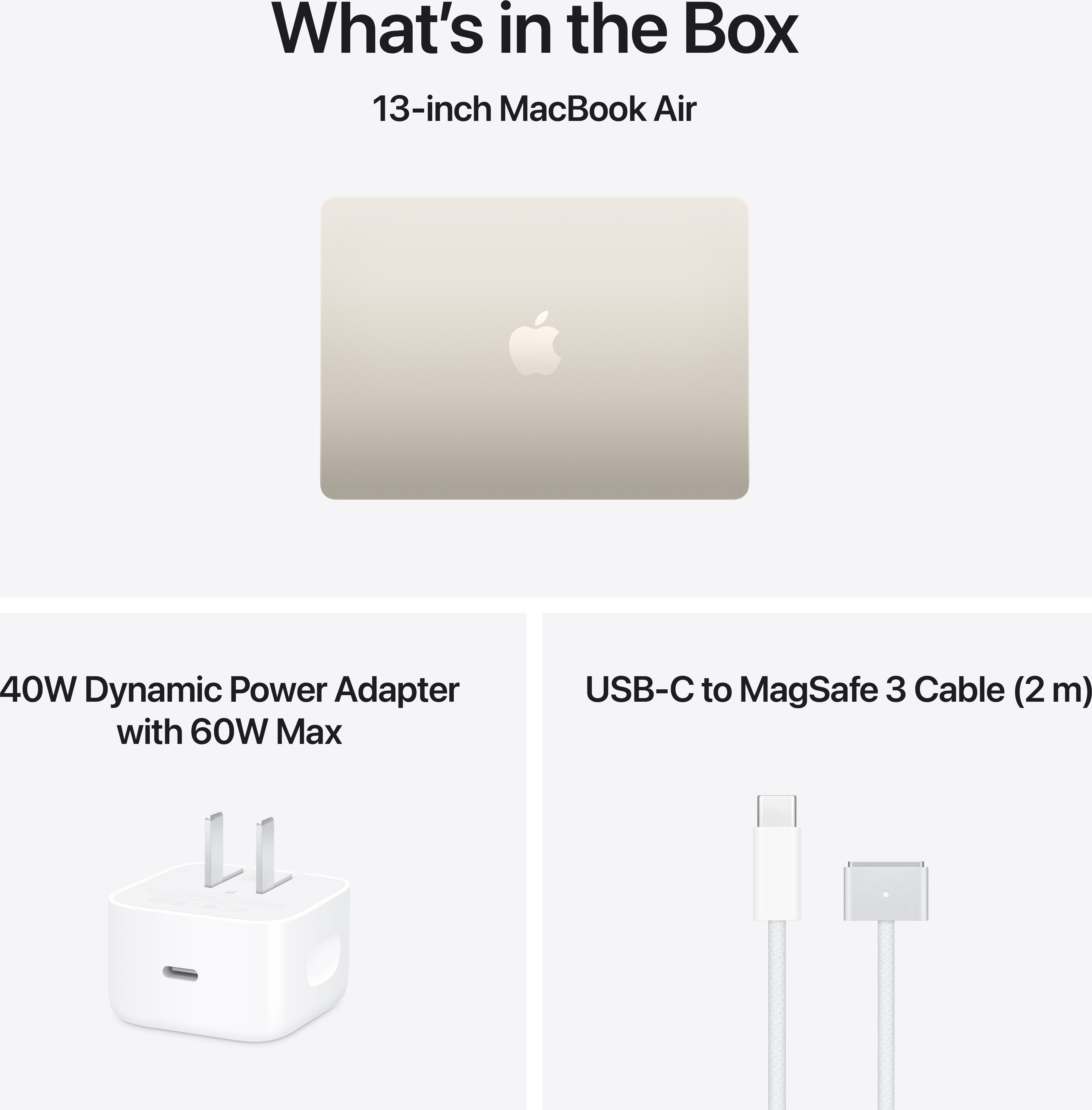 Apple 15-inch MacBook Air: Apple M5 chip with 10‑core CPU and 10‑core GPU, 16GB, 1TB SSD - Starlight