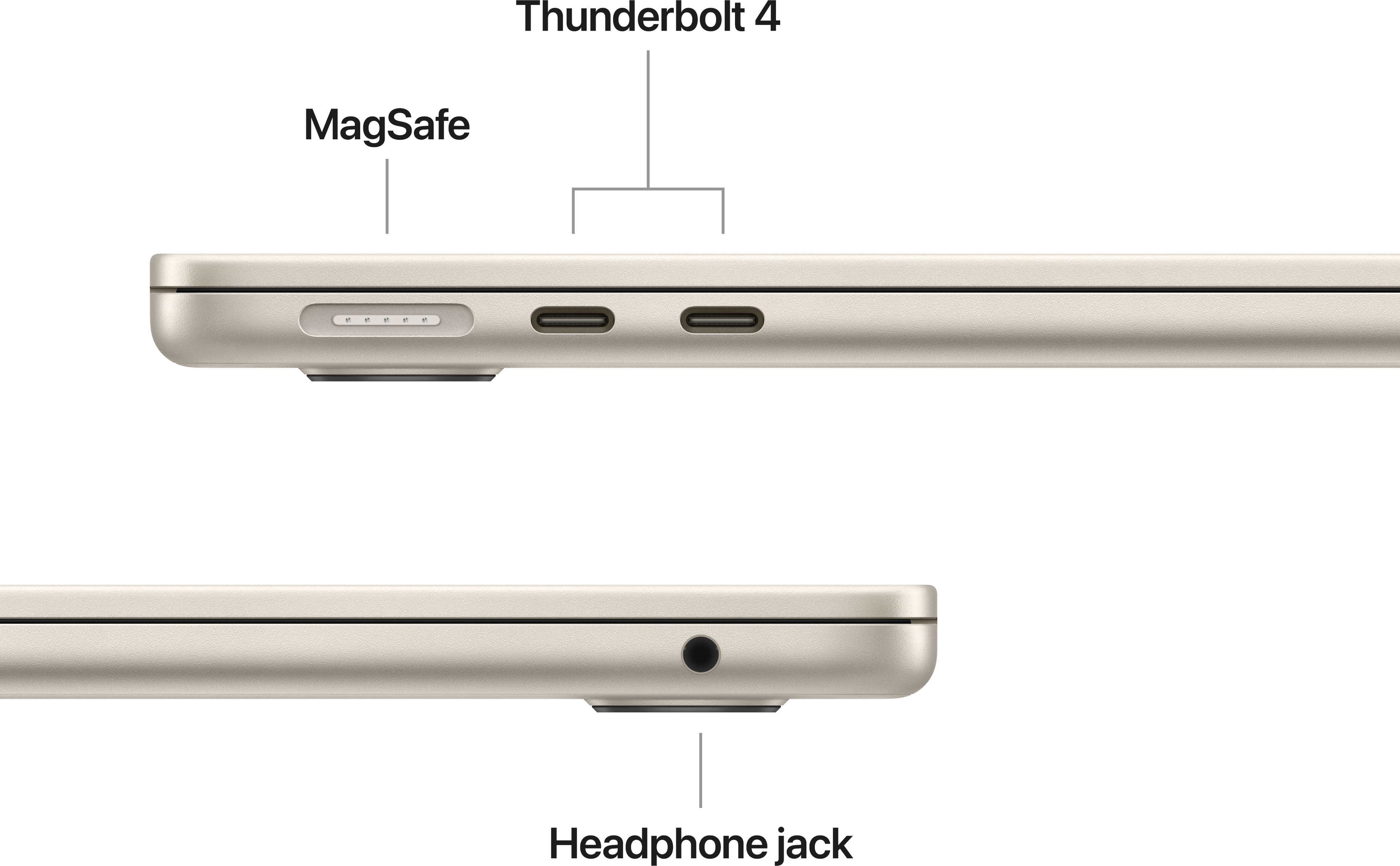 Apple 15-inch MacBook Air: Apple M5 chip with 10‑core CPU and 10‑core GPU, 24GB, 1TB SSD - Starlight