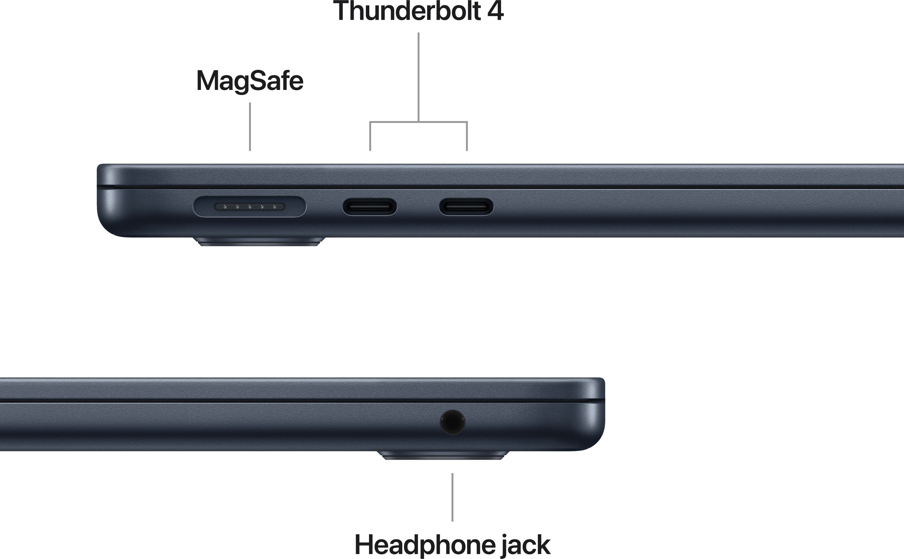 Apple 15-inch MacBook Air: Apple M5 chip with 10‑core CPU and 10‑core GPU, 16GB, 1TB SSD - Midnight